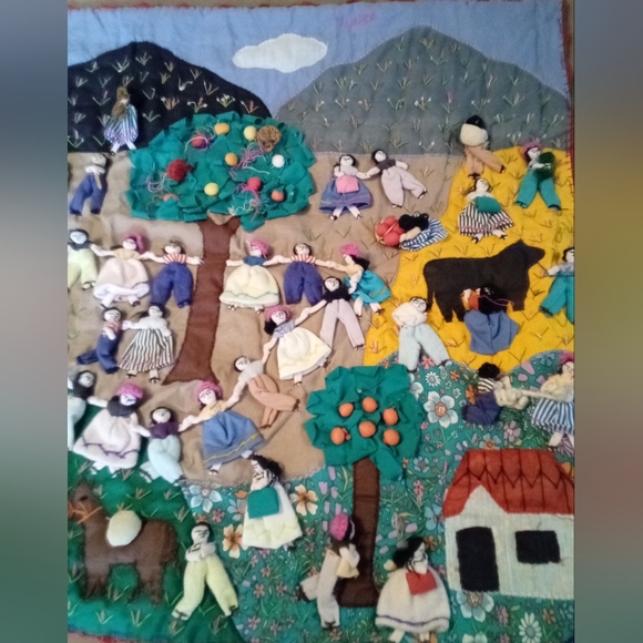 PERUVIAN TEXTILE "YUNZA" - Picture 5 of 10